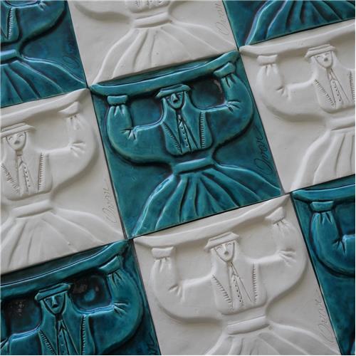 Azulejo em Relevo – Escultura Cerâmica