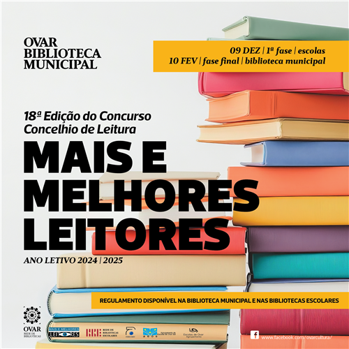 MAIS E MELHORES LEITORES - XVIII Edição do Concurso Concelhio de Leitura